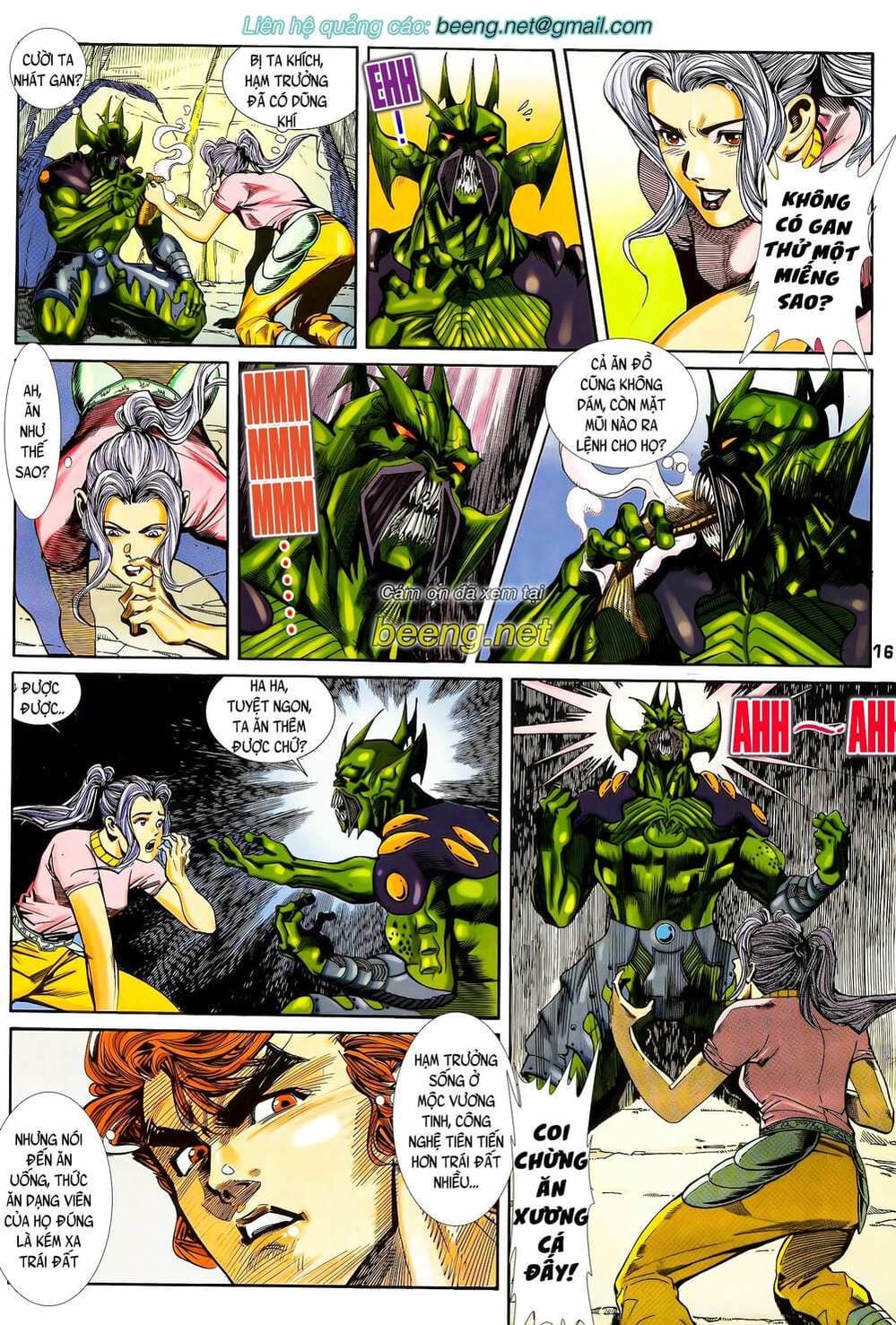 Truyện Tranh Long Hổ 5 Thế trang 8