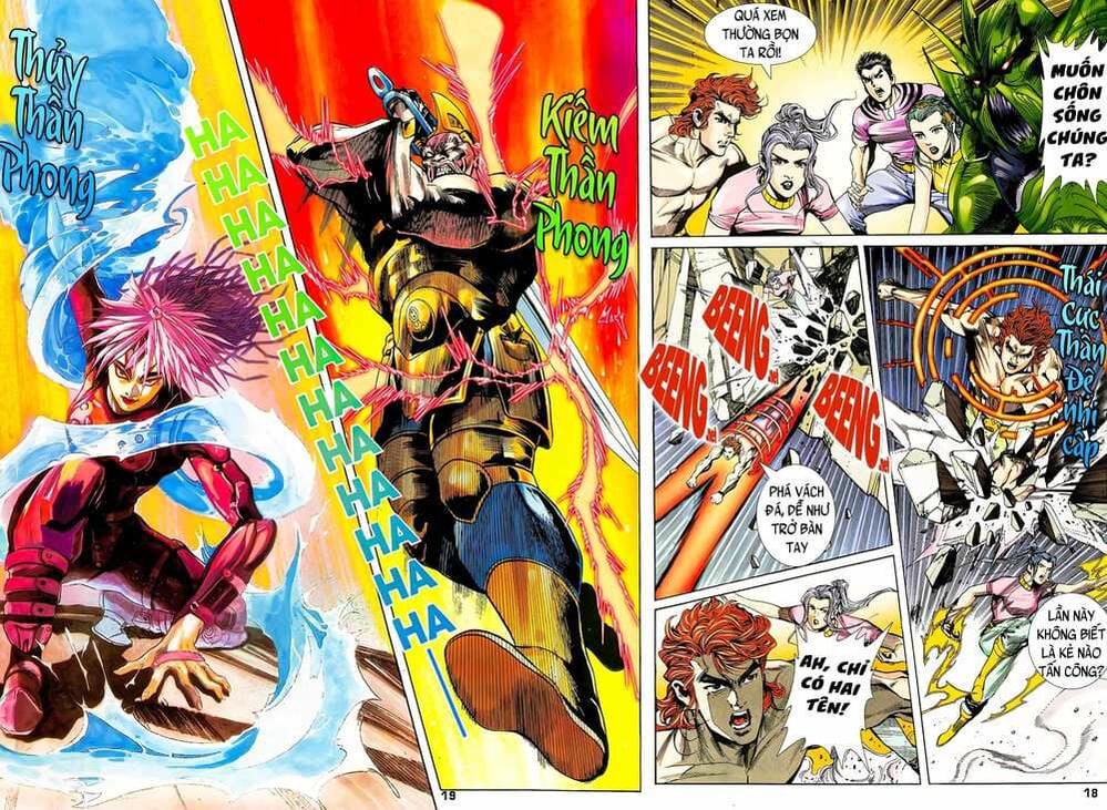 Truyện Tranh Long Hổ 5 Thế trang 8