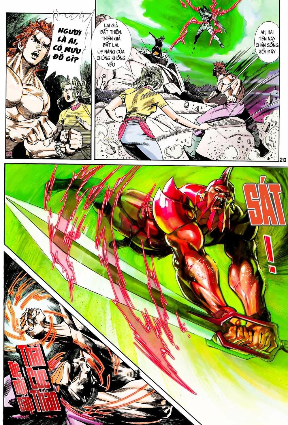 Truyện Tranh Long Hổ 5 Thế trang 8