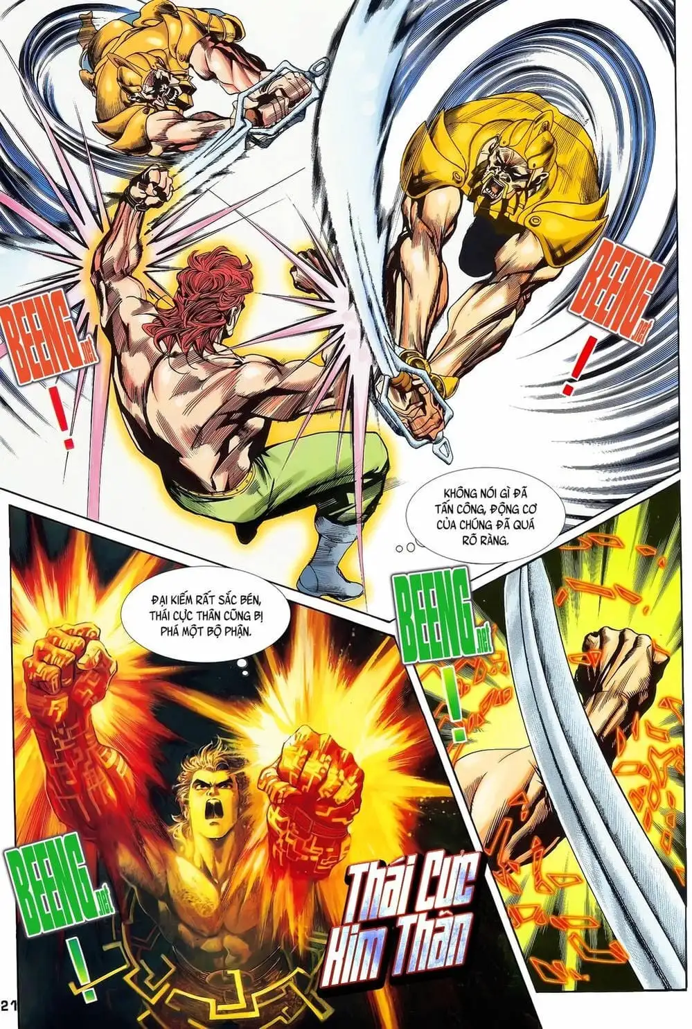 Truyện Tranh Long Hổ 5 Thế trang 8