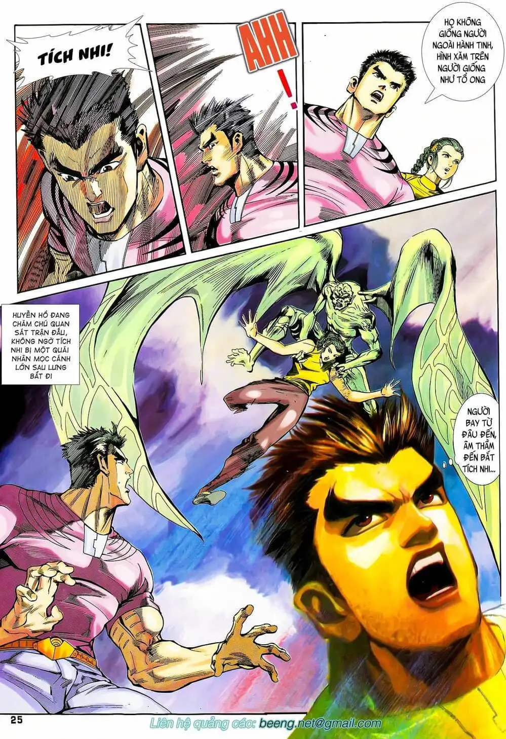 Truyện Tranh Long Hổ 5 Thế trang 8
