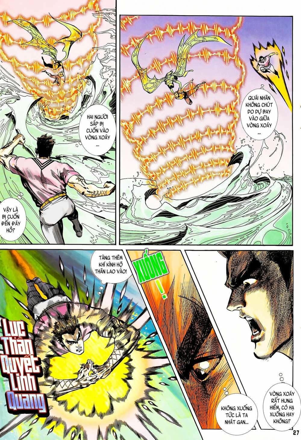 Truyện Tranh Long Hổ 5 Thế trang 8