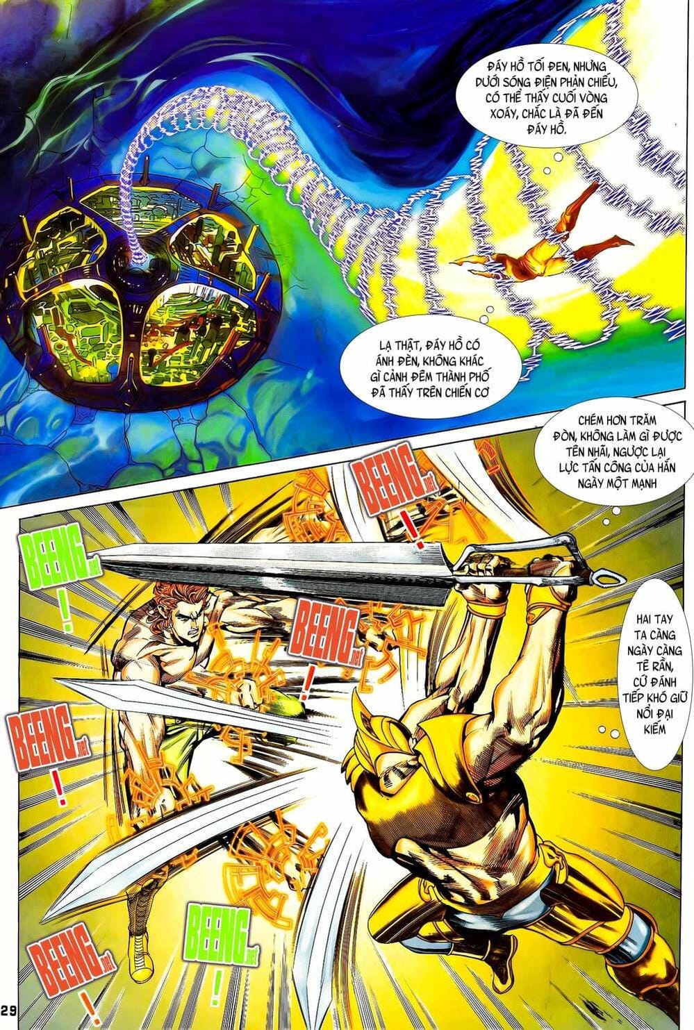 Truyện Tranh Long Hổ 5 Thế trang 8
