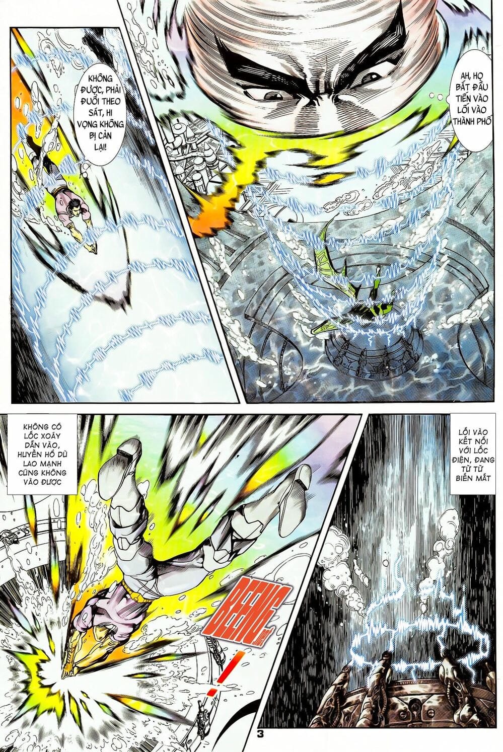 Truyện Tranh Long Hổ 5 Thế trang 8