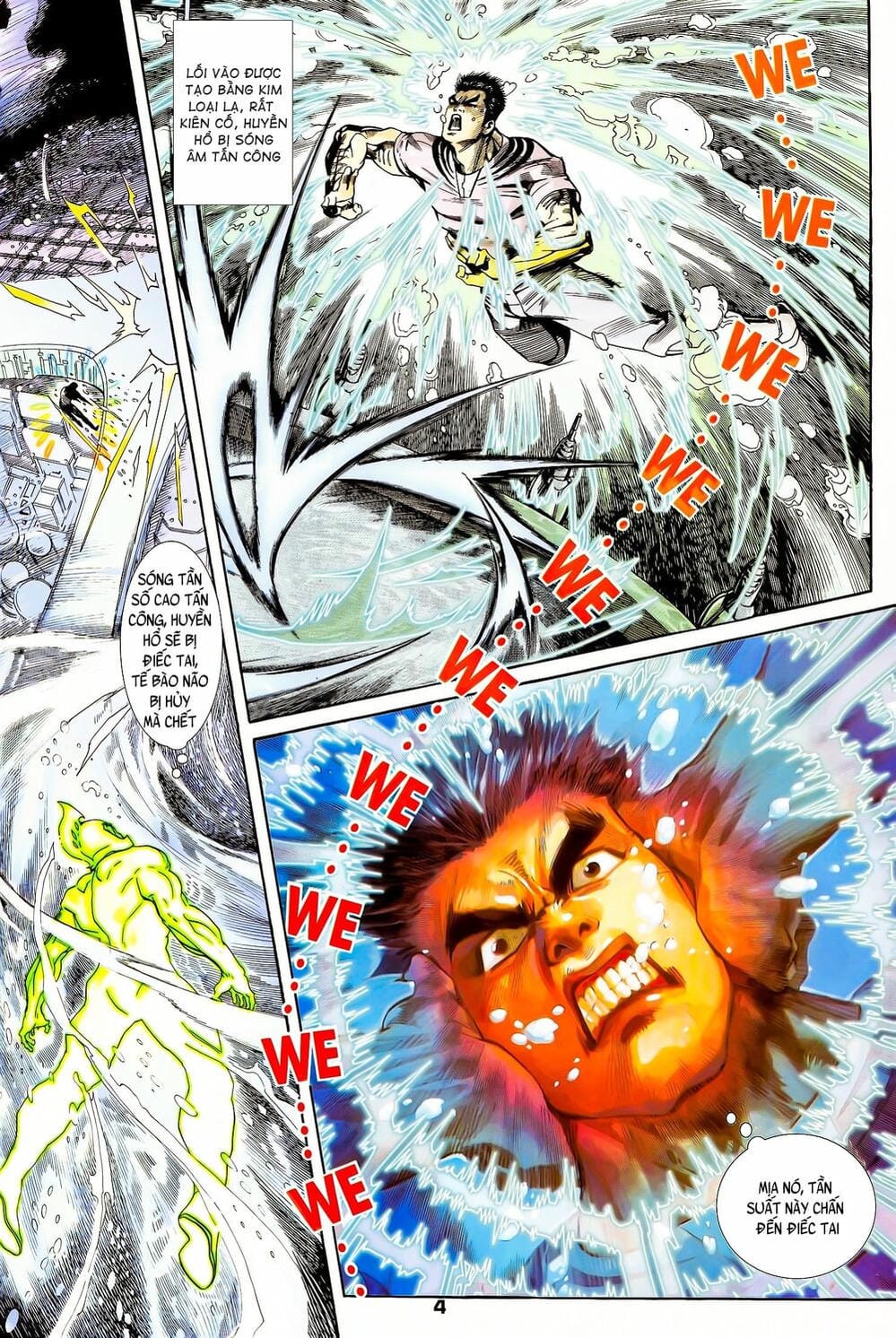 Truyện Tranh Long Hổ 5 Thế trang 8
