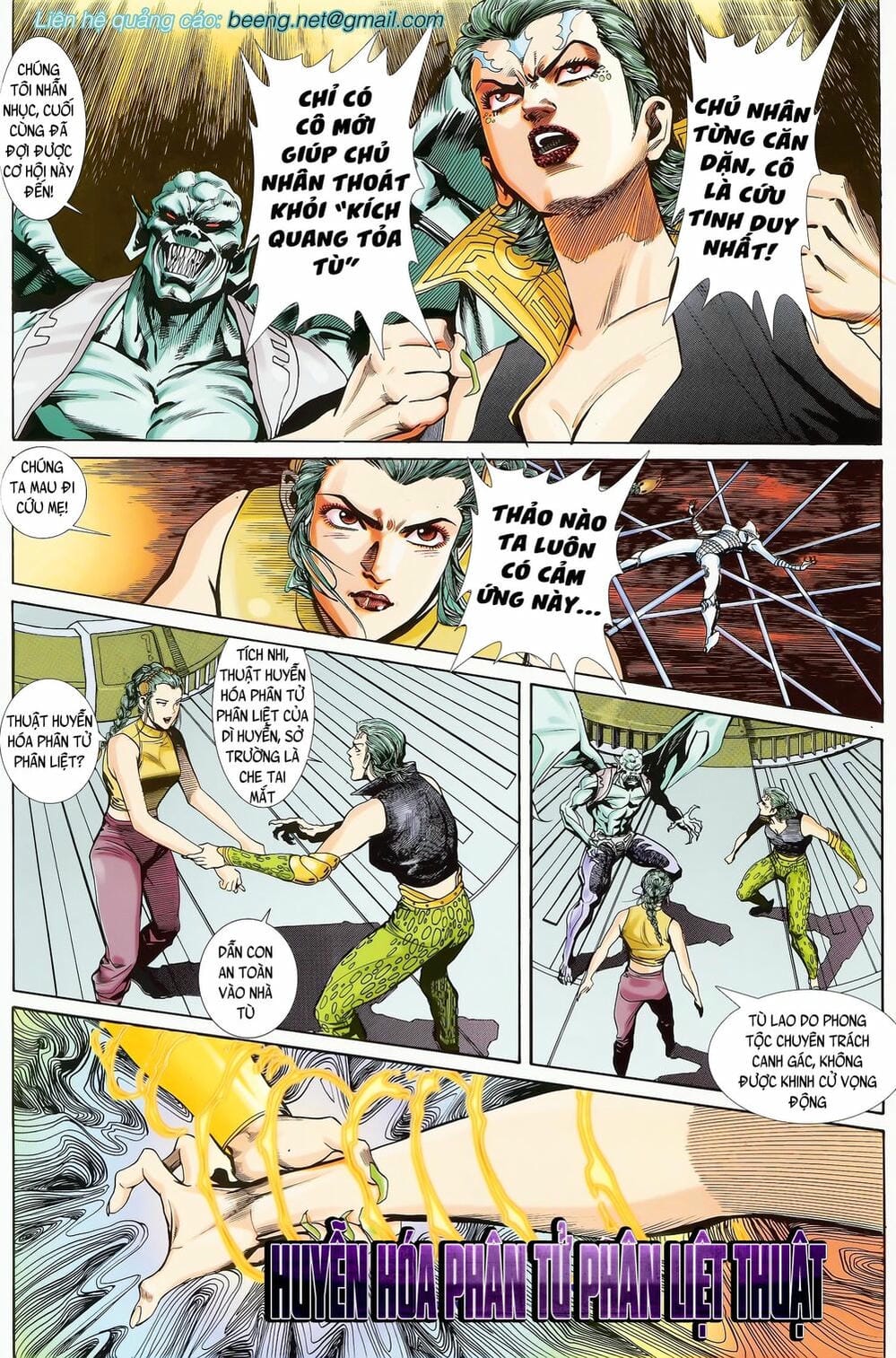 Truyện Tranh Long Hổ 5 Thế trang 8