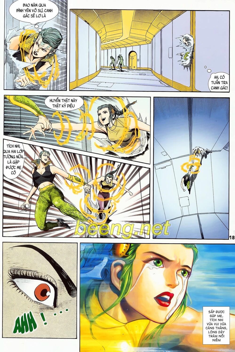 Truyện Tranh Long Hổ 5 Thế trang 8