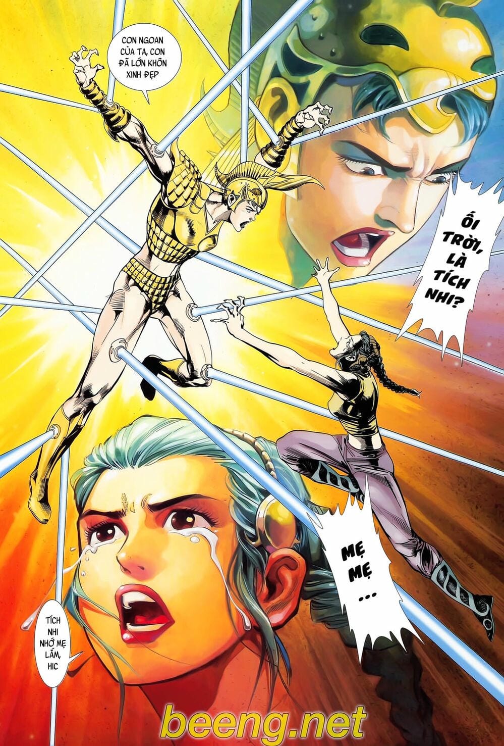 Truyện Tranh Long Hổ 5 Thế trang 8