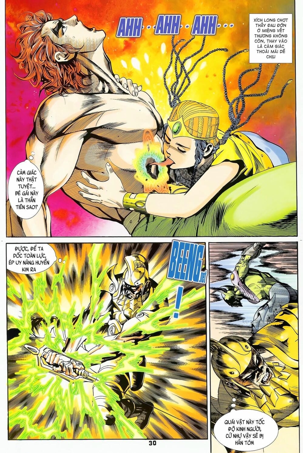 Truyện Tranh Long Hổ 5 Thế trang 8