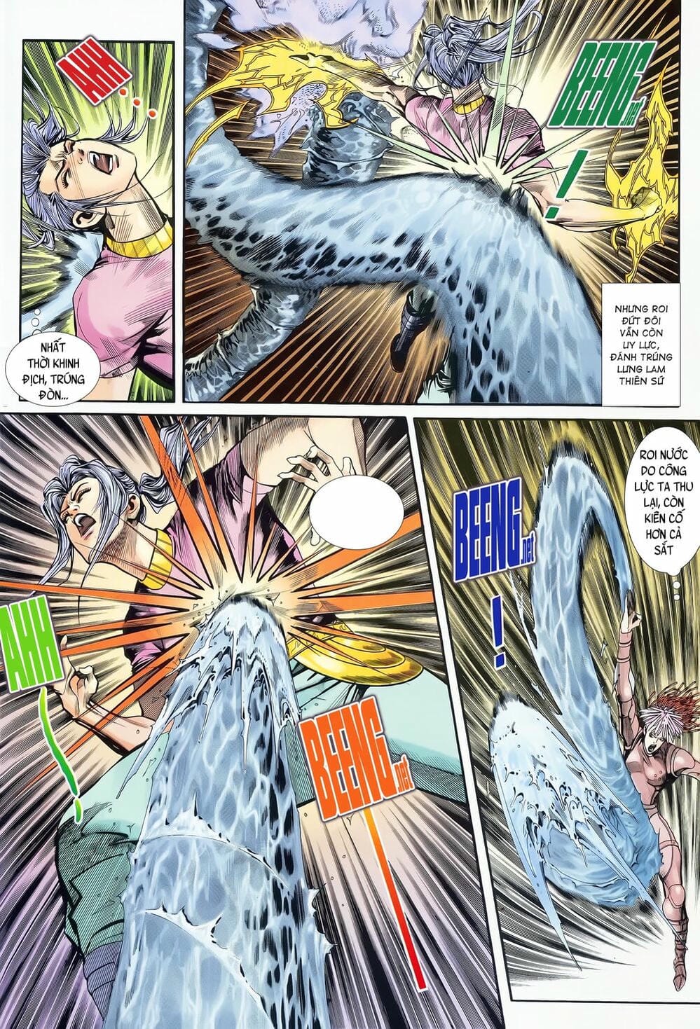 Truyện Tranh Long Hổ 5 Thế trang 8