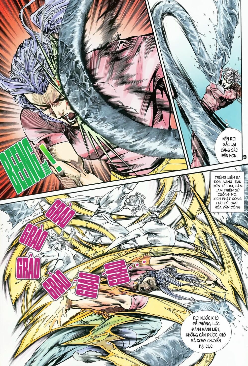 Truyện Tranh Long Hổ 5 Thế trang 8