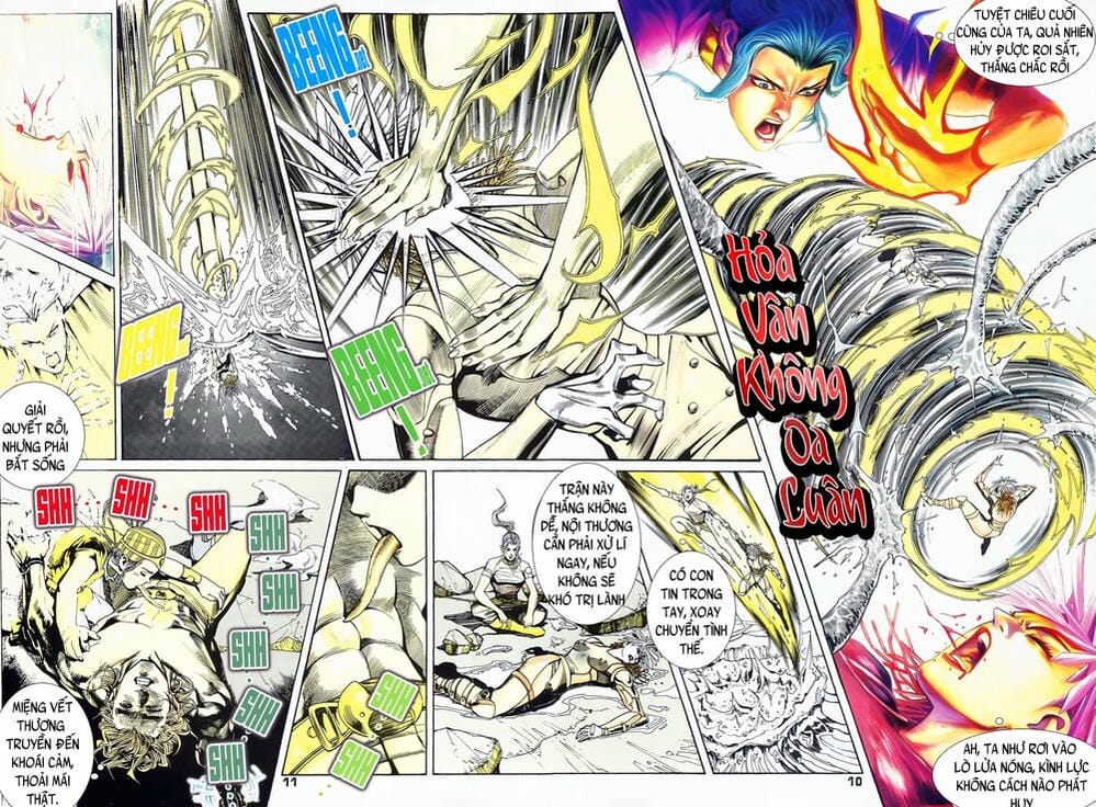 Truyện Tranh Long Hổ 5 Thế trang 8