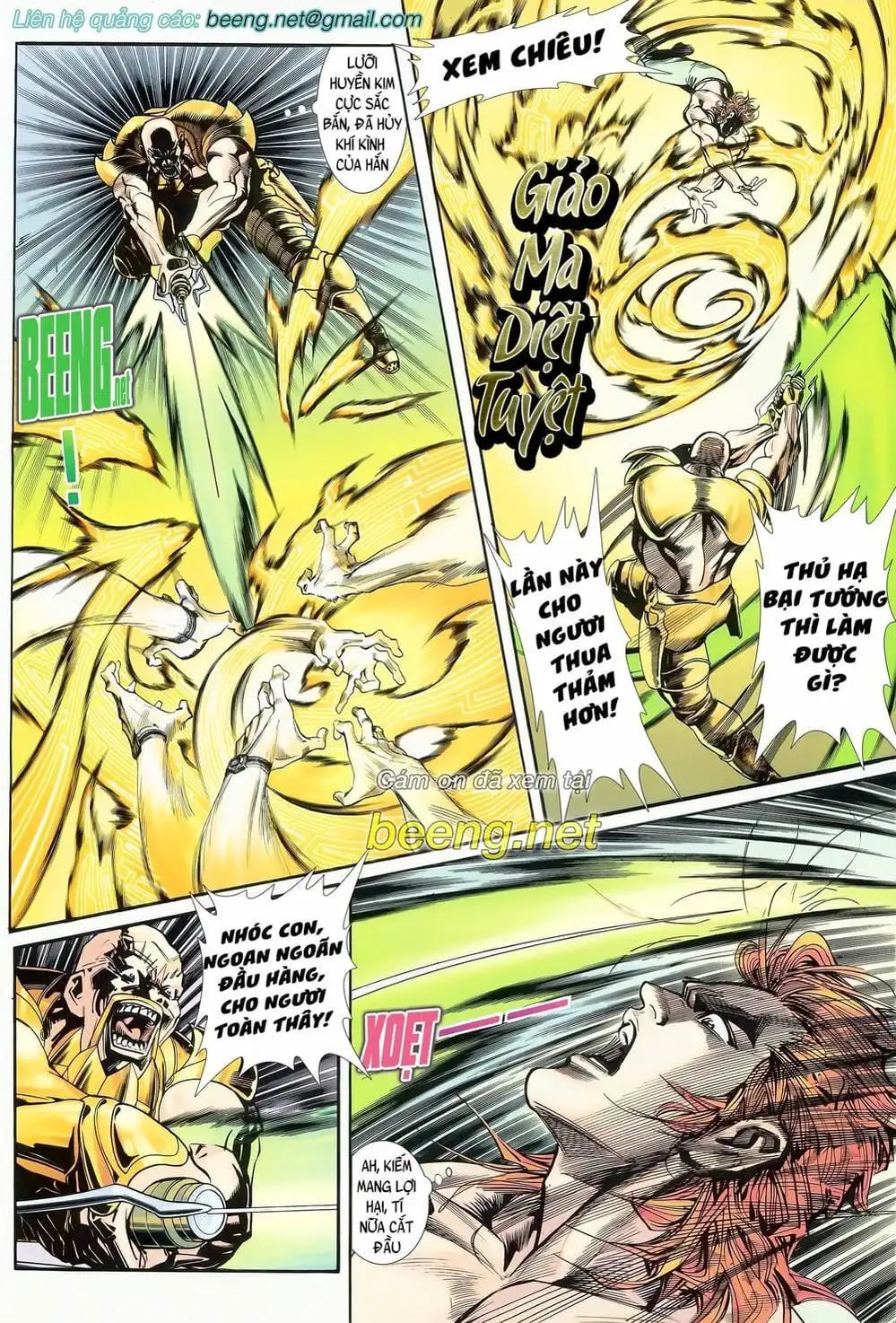 Truyện Tranh Long Hổ 5 Thế trang 8