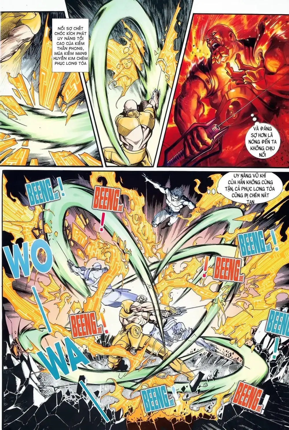 Truyện Tranh Long Hổ 5 Thế trang 8