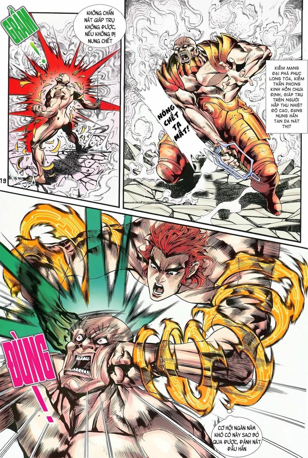 Truyện Tranh Long Hổ 5 Thế trang 8