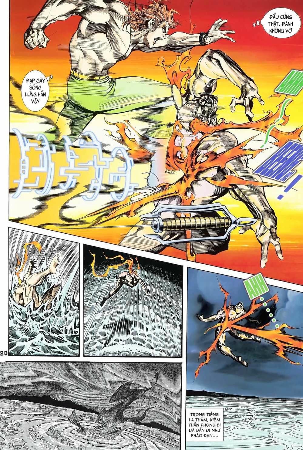 Truyện Tranh Long Hổ 5 Thế trang 8