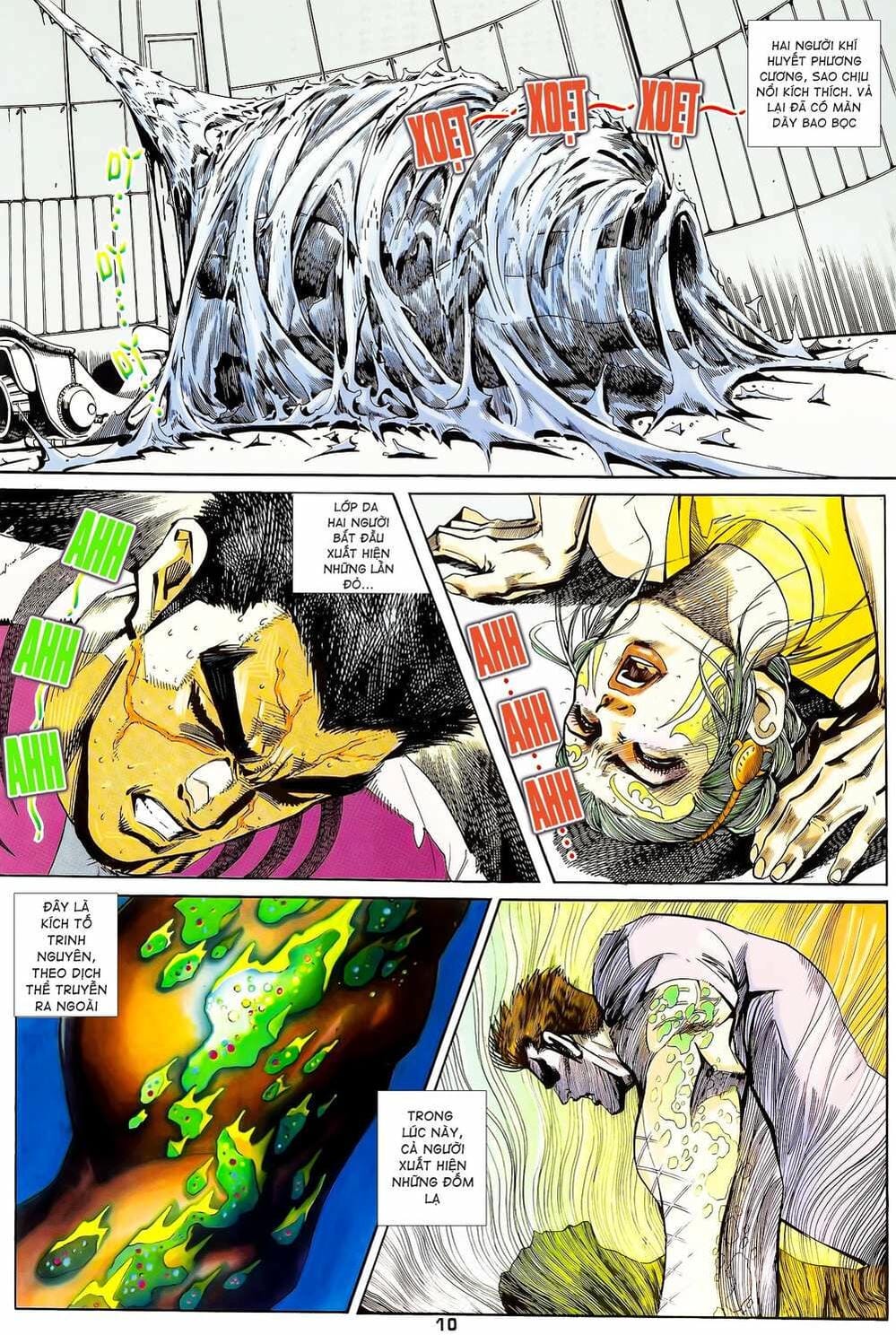 Truyện Tranh Long Hổ 5 Thế trang 8