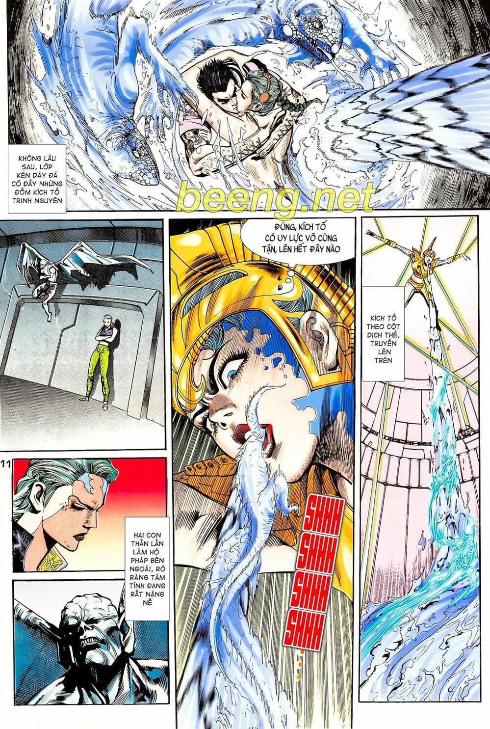 Truyện Tranh Long Hổ 5 Thế trang 8