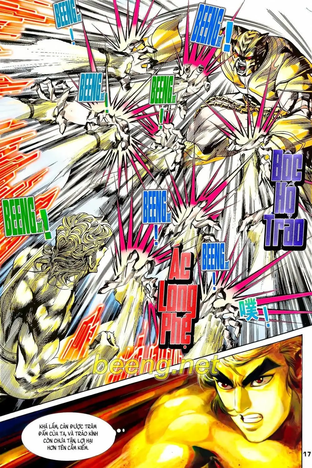 Truyện Tranh Long Hổ 5 Thế trang 8