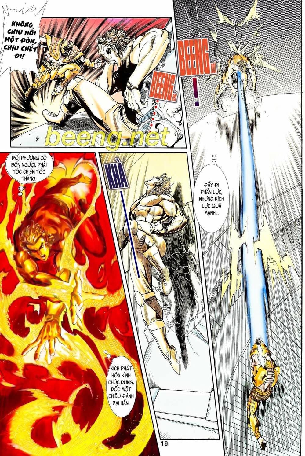 Truyện Tranh Long Hổ 5 Thế trang 8