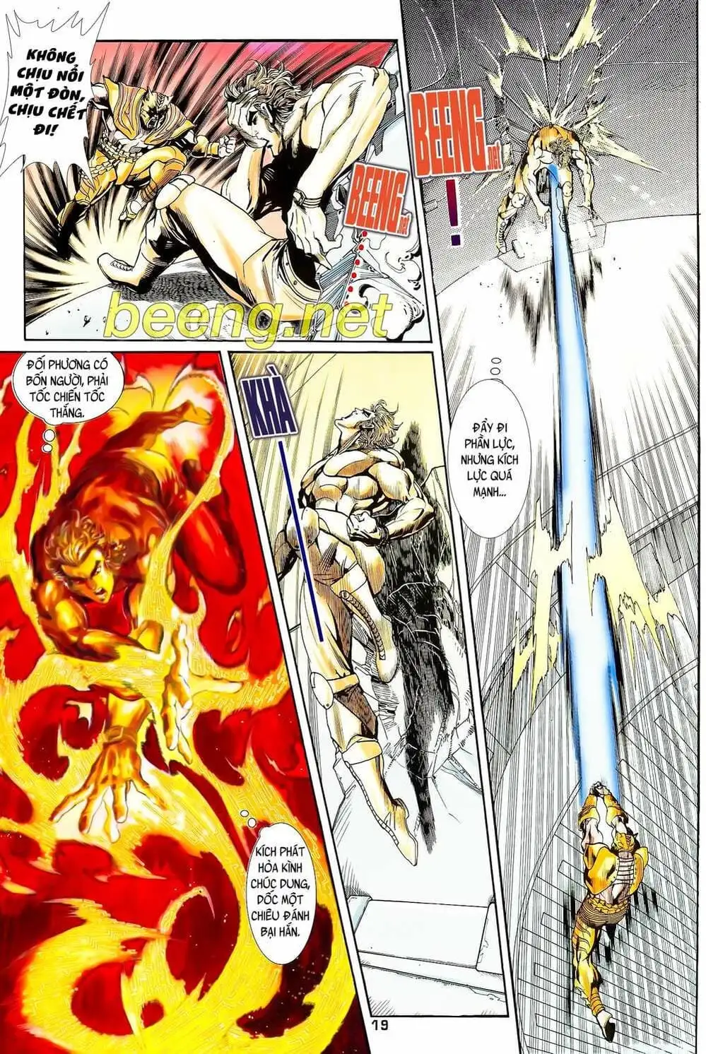 Truyện Tranh Long Hổ 5 Thế trang 8