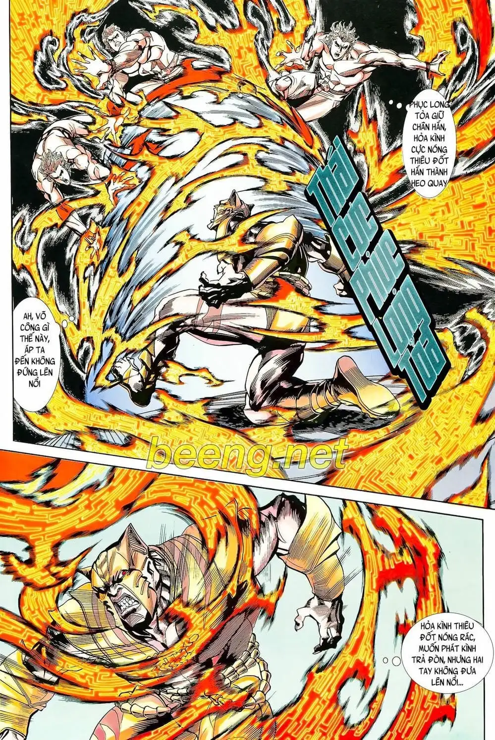 Truyện Tranh Long Hổ 5 Thế trang 8
