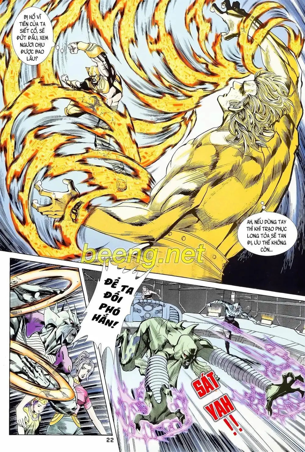 Truyện Tranh Long Hổ 5 Thế trang 8
