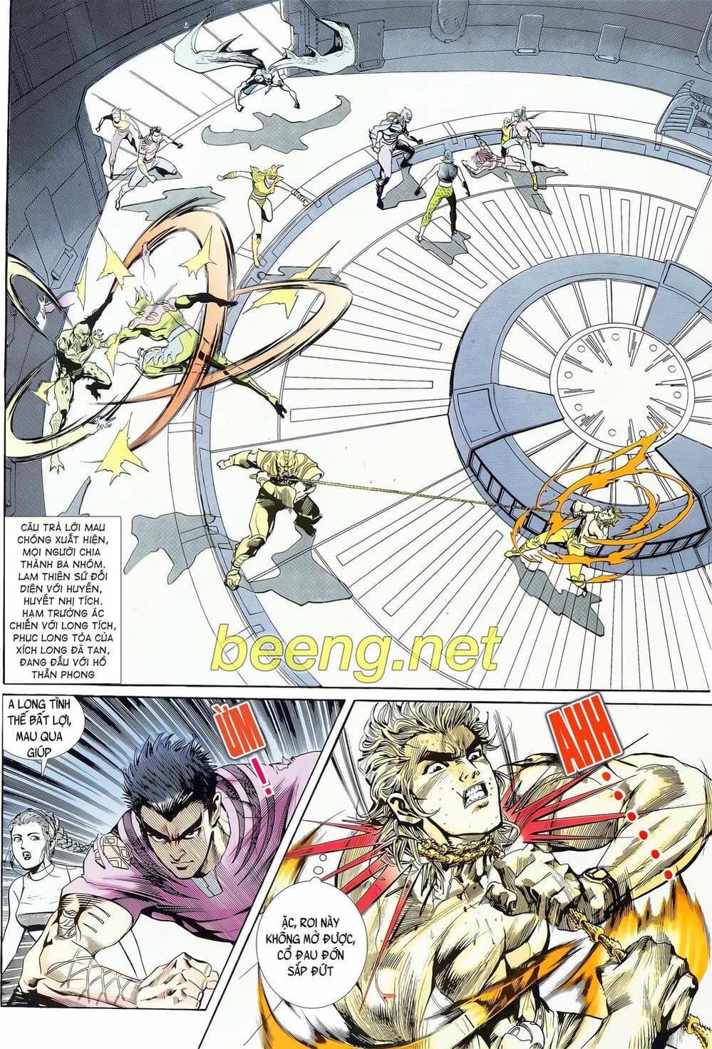 Truyện Tranh Long Hổ 5 Thế trang 8