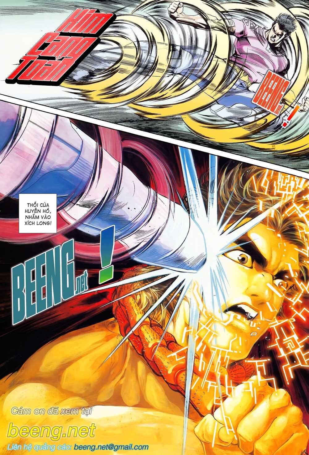 Truyện Tranh Long Hổ 5 Thế trang 8