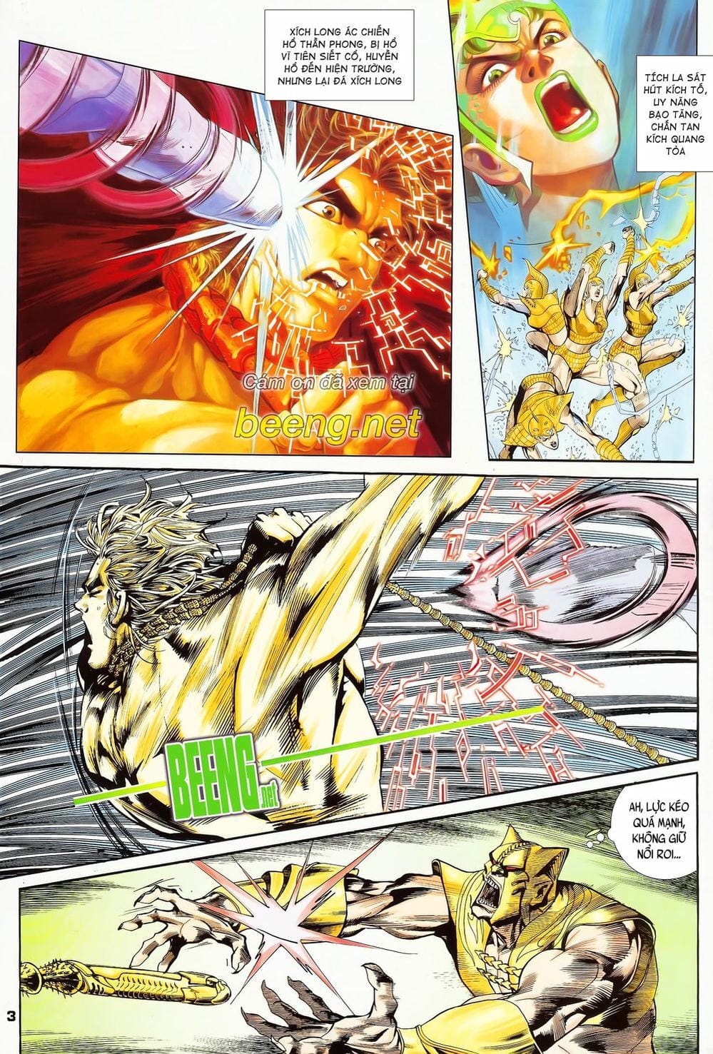 Truyện Tranh Long Hổ 5 Thế trang 8
