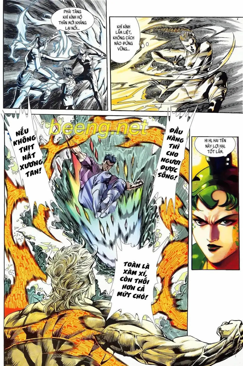 Truyện Tranh Long Hổ 5 Thế trang 8