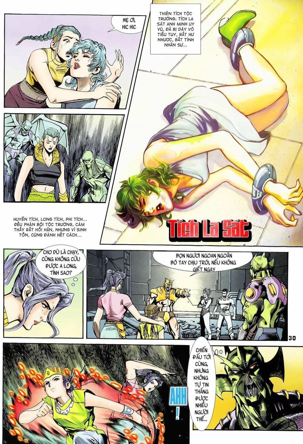 Truyện Tranh Long Hổ 5 Thế trang 8