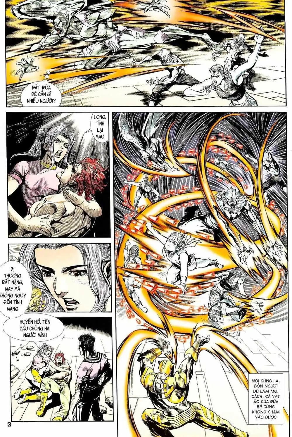 Truyện Tranh Long Hổ 5 Thế trang 8