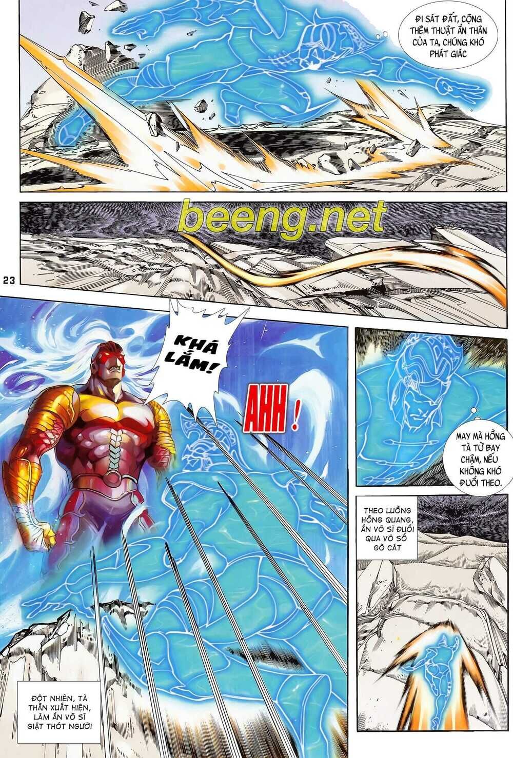 Truyện Tranh Long Hổ 5 Thế trang 8