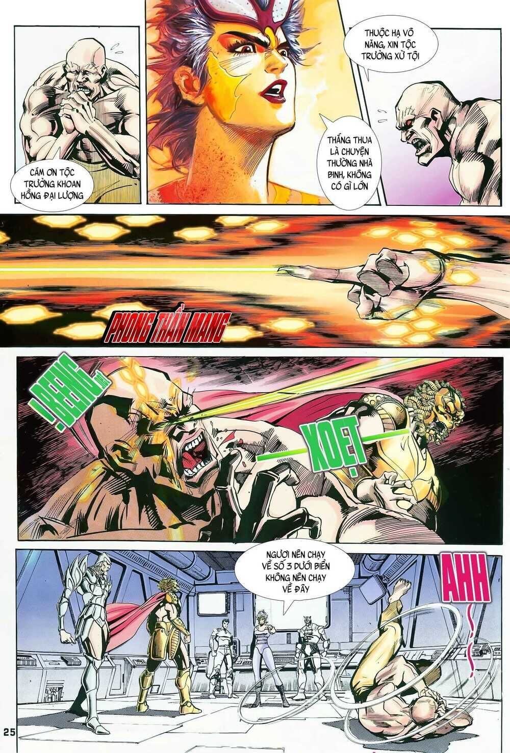 Truyện Tranh Long Hổ 5 Thế trang 8