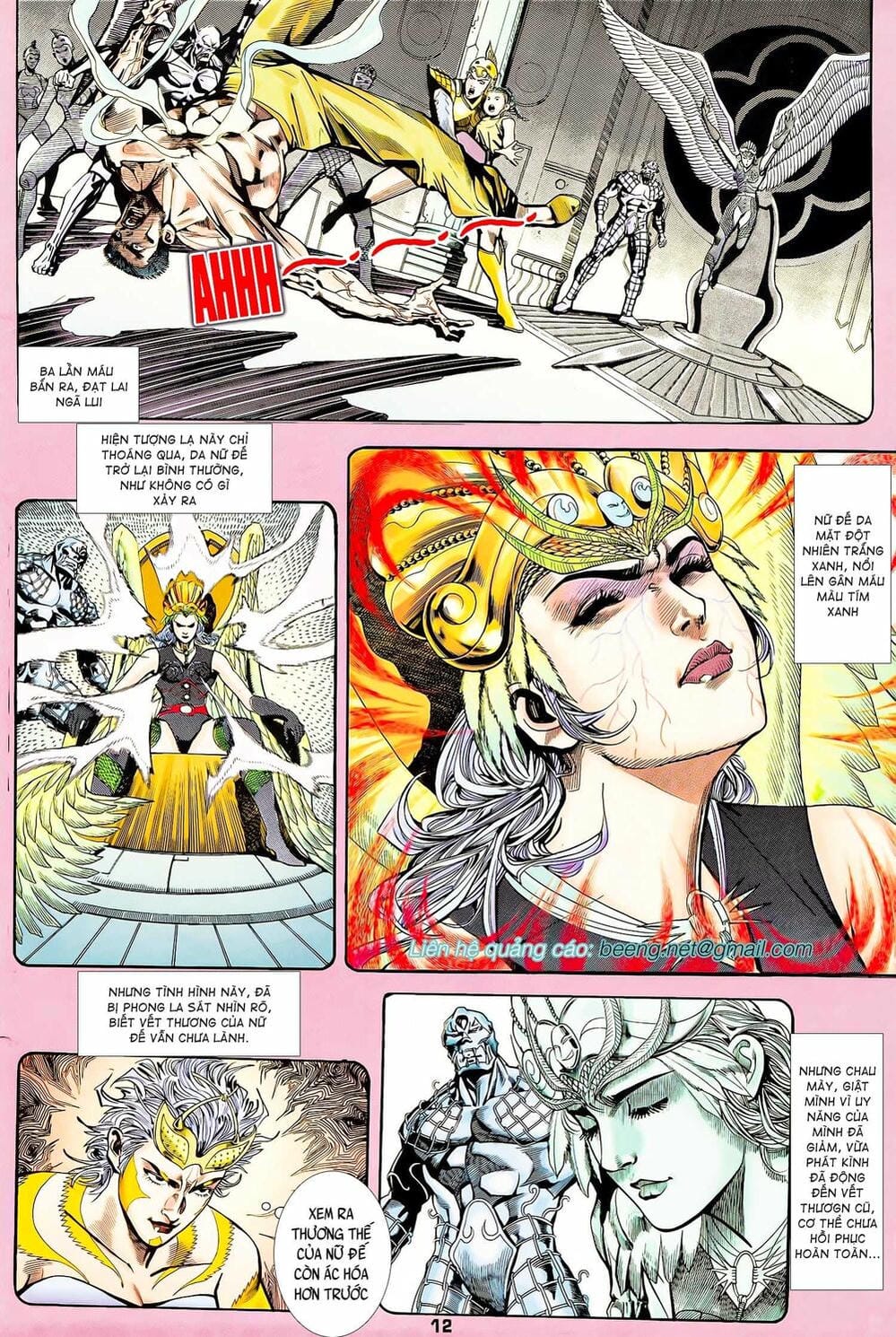 Truyện Tranh Long Hổ 5 Thế trang 8