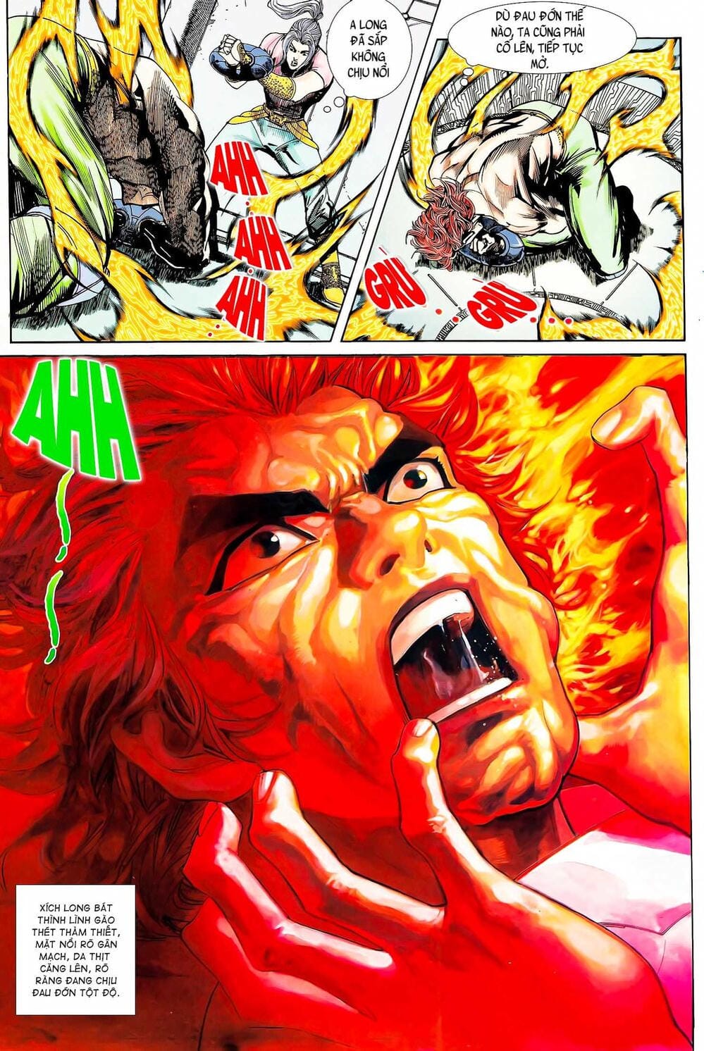 Truyện Tranh Long Hổ 5 Thế trang 8