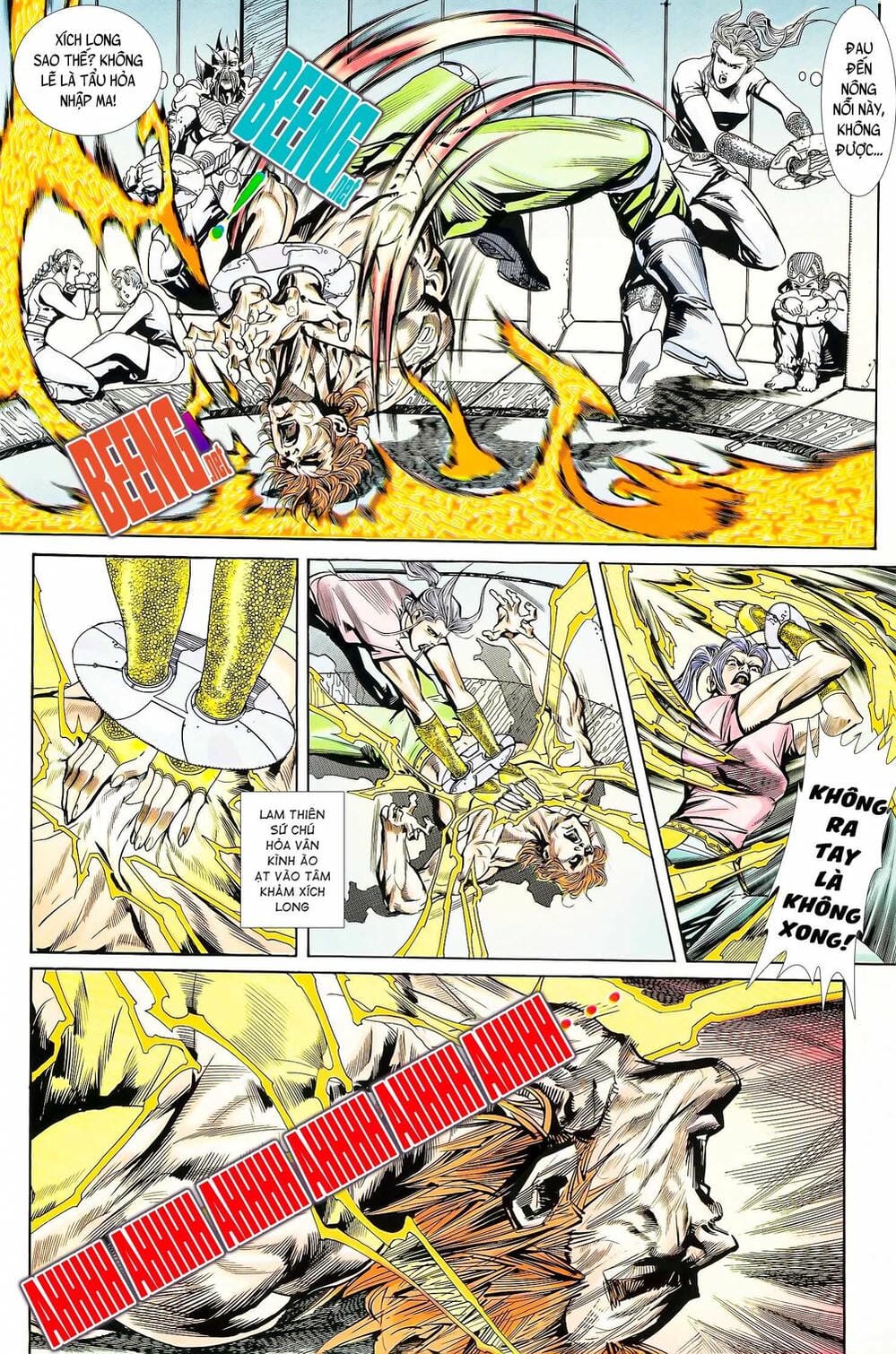 Truyện Tranh Long Hổ 5 Thế trang 8