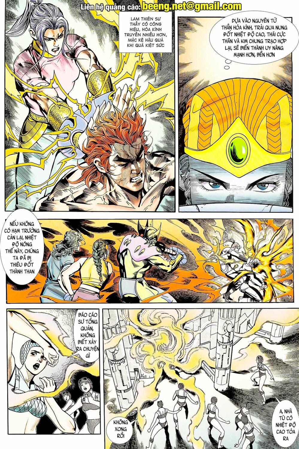 Truyện Tranh Long Hổ 5 Thế trang 8