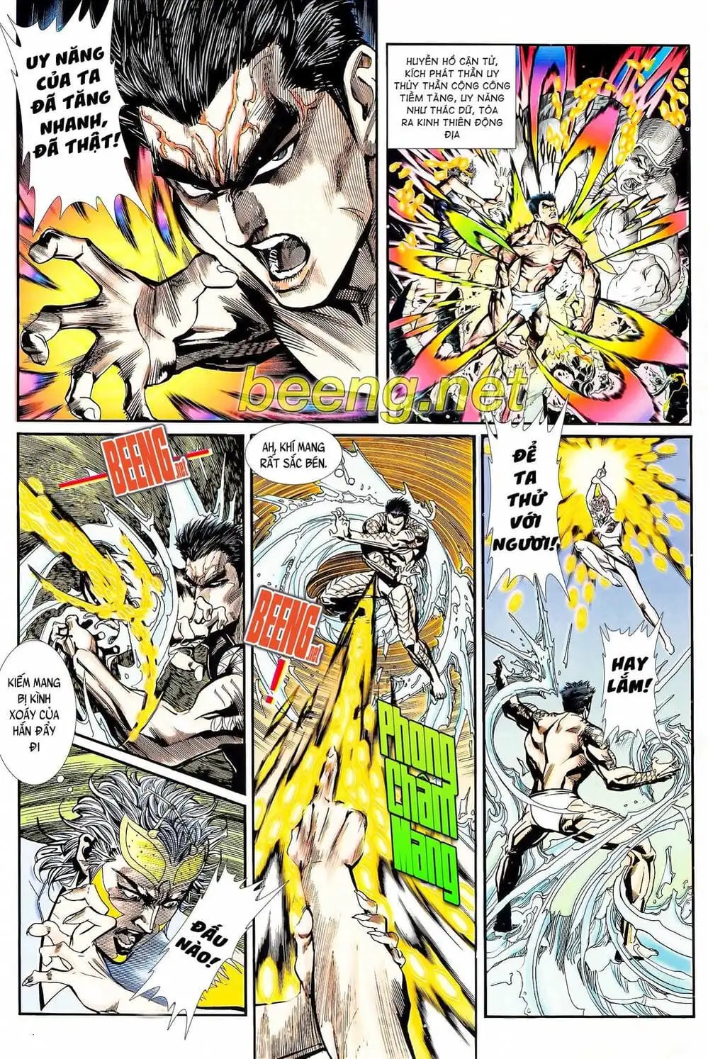 Truyện Tranh Long Hổ 5 Thế trang 8