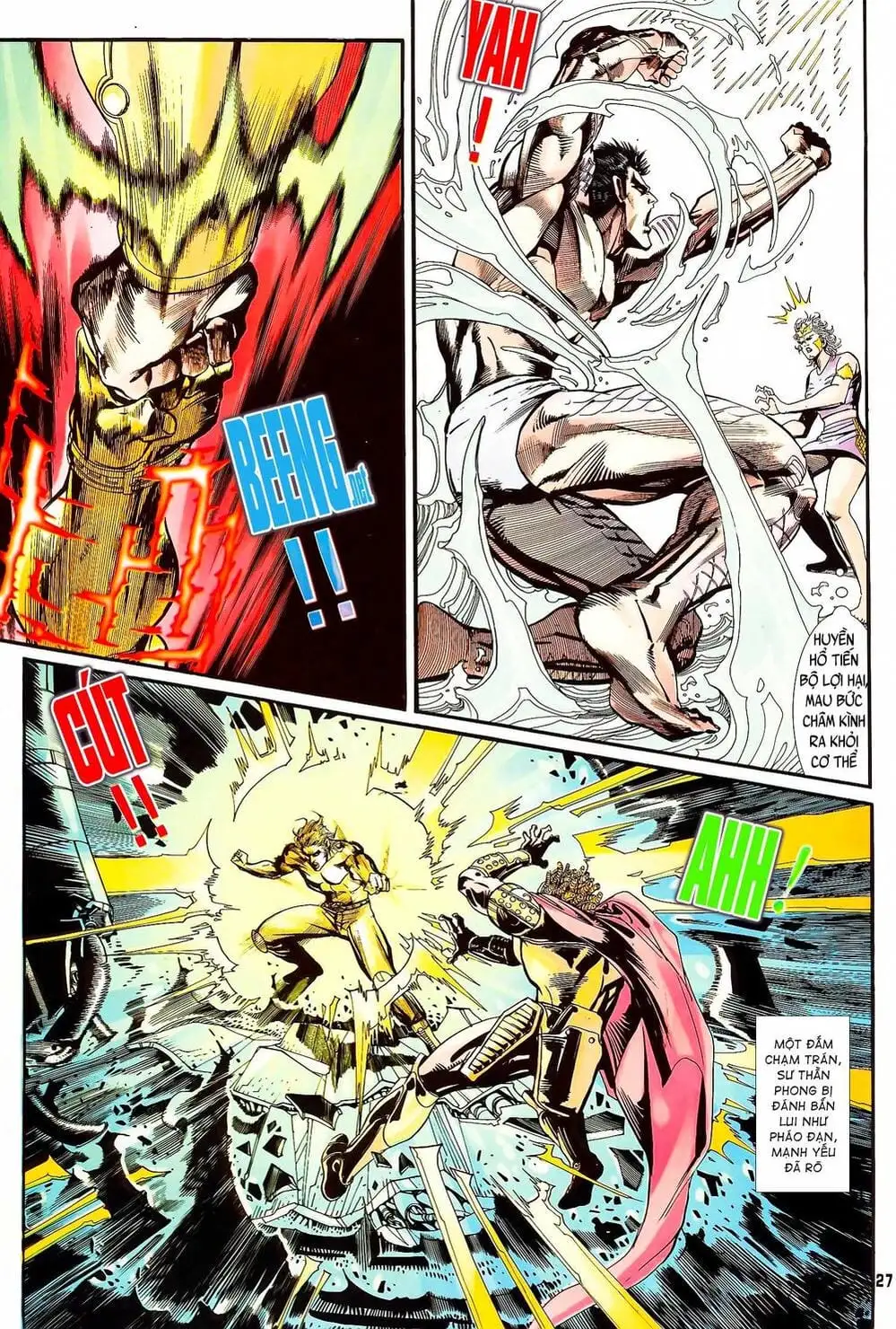 Truyện Tranh Long Hổ 5 Thế trang 8