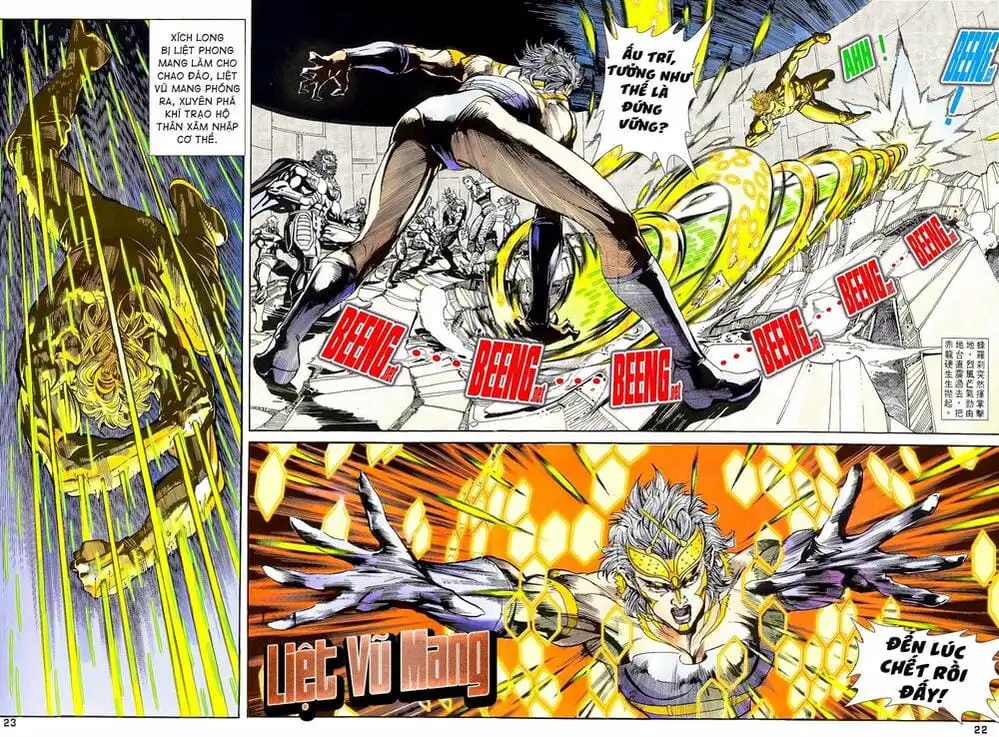 Truyện Tranh Long Hổ 5 Thế trang 8
