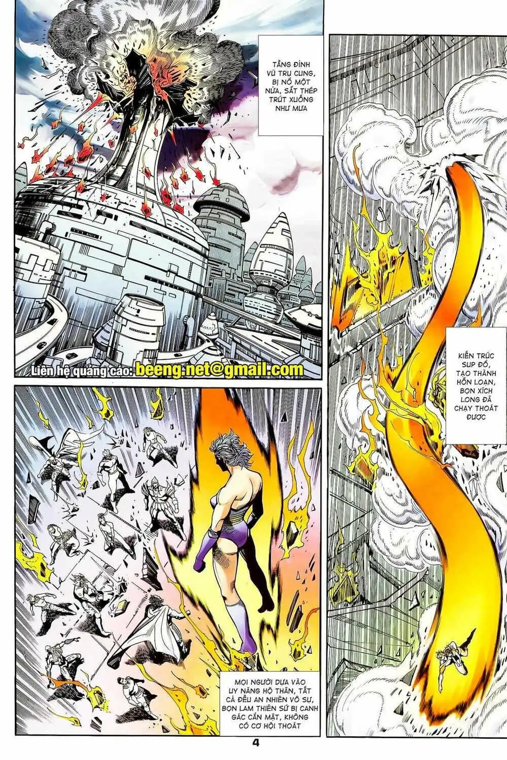 Truyện Tranh Long Hổ 5 Thế trang 8