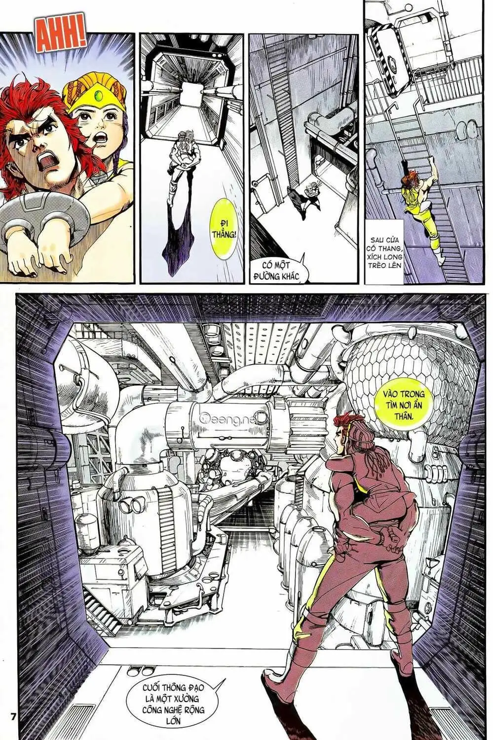 Truyện Tranh Long Hổ 5 Thế trang 8
