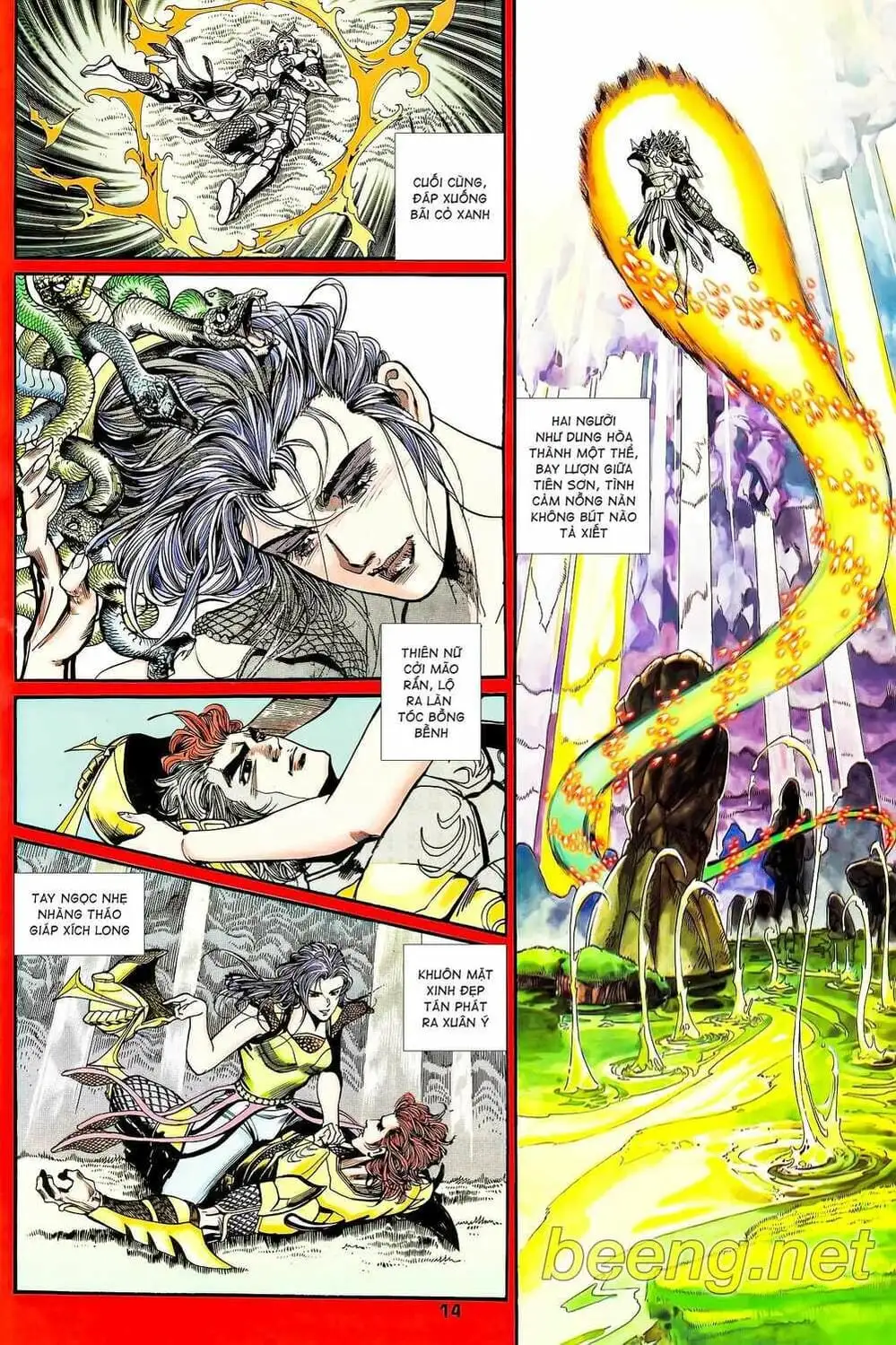 Truyện Tranh Long Hổ 5 Thế trang 8