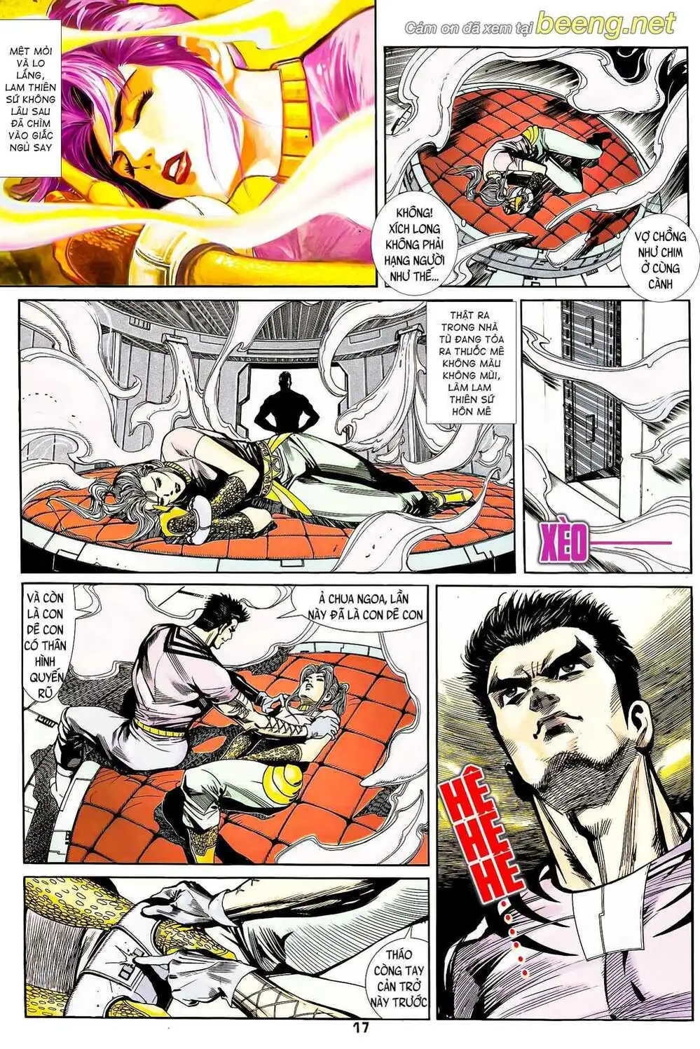 Truyện Tranh Long Hổ 5 Thế trang 8