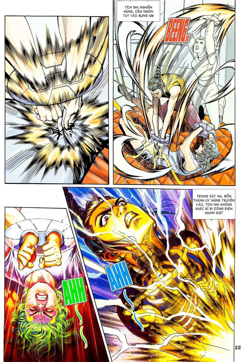 Truyện Tranh Long Hổ 5 Thế trang 8