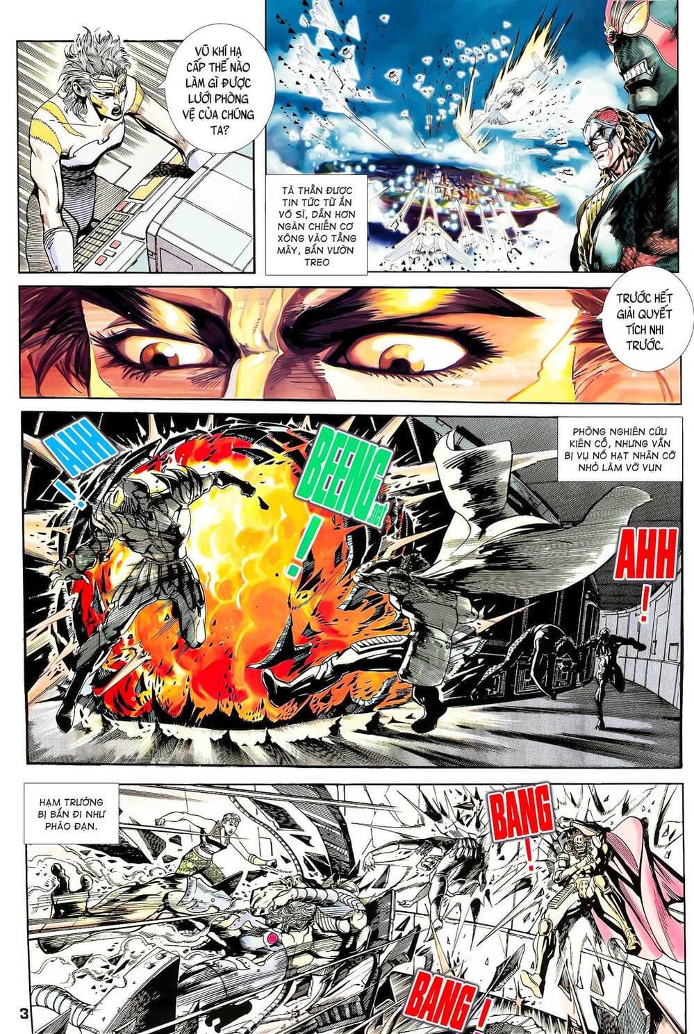 Truyện Tranh Long Hổ 5 Thế trang 8