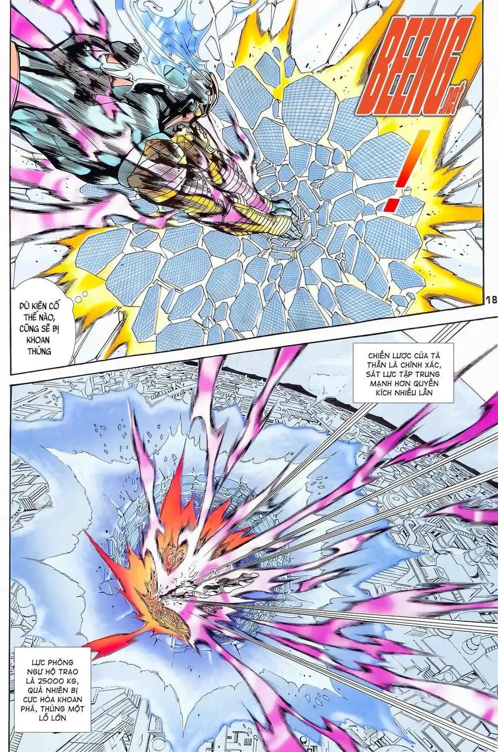 Truyện Tranh Long Hổ 5 Thế trang 8