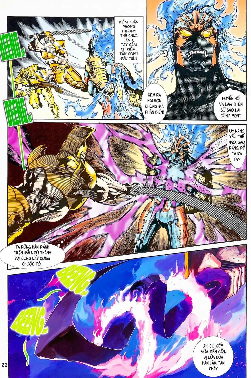 Truyện Tranh Long Hổ 5 Thế trang 8